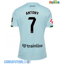 Camisa de time de futebol Real Betis Antony #7 Replicas 2º Equipamento 2025-26 Manga Curta